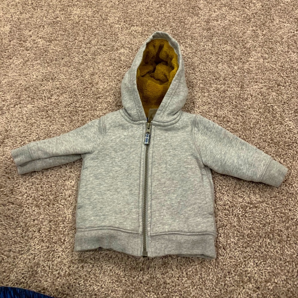 Sherpa lined hoodie